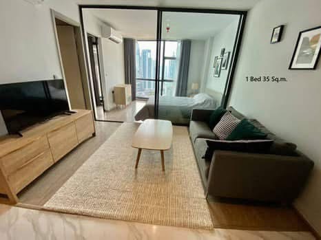 For RentCondoSukhumvit, Asoke, Thonglor : Beautifully decorated room, good price!! 1 bedroom, 1 bathroom, 35 sq m, very comfortable, ready to rent.