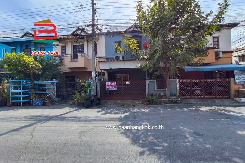 For SaleTownhouseNawamin, Ramindra : Townhouse, K.C. Cluster Village, Ram Intra 7, area 24 sq m., Hathai Rat Road, Sam Wa West Subdistrict, Khlong Sam Wa District, Bangkok