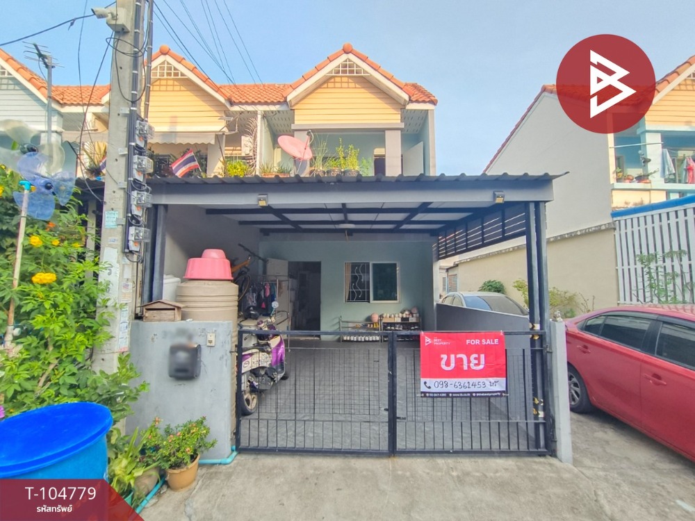 For SaleTownhouseSamut Prakan,Samrong : Townhouse for sale, Phumjai Niwet Village 1, Project 15, Phra Samut Chedi, Samut Prakan