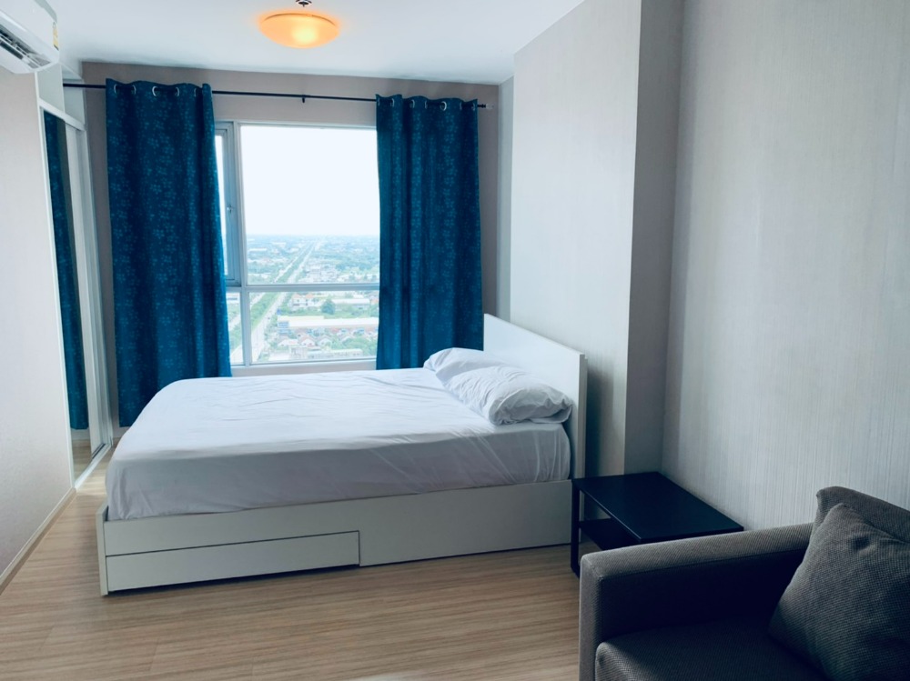 For RentCondoBang kae, Phetkasem : For rent, Fuse Sense Bang Khae, Studio Type 1 bathroom, Size 25 sq.m. 24th floor, City view, Fully furnished