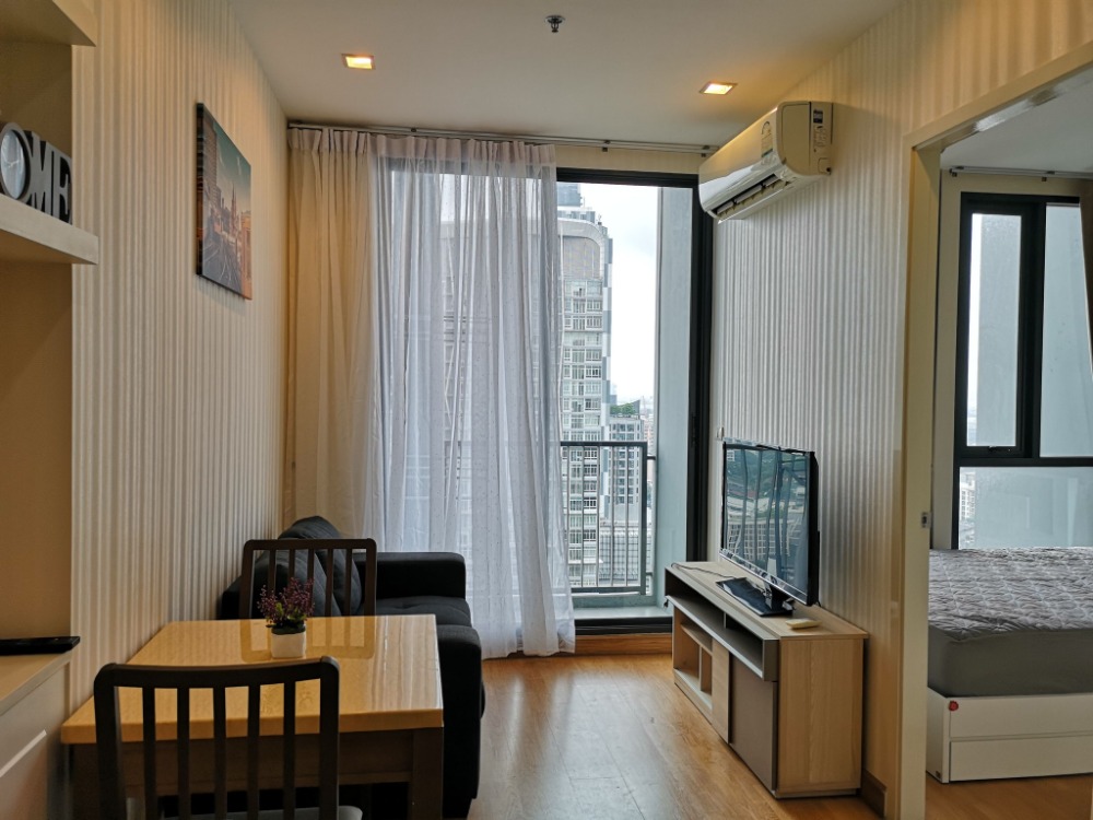 For RentCondoOnnut, Udomsuk : Condo for rent, 1 bedroom, Q.House Sukhumvit 79 🔥 Next to BTS On Nut 🔥