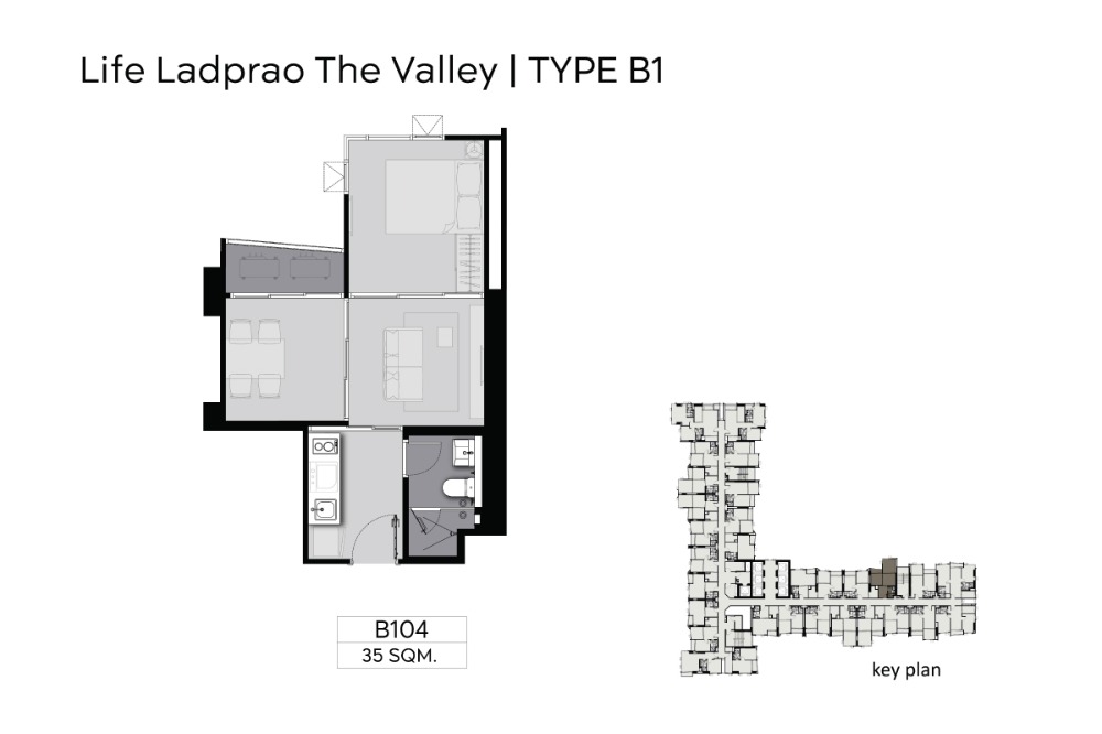 For SaleCondoLadprao, Central Ladprao : LVL: 1 bedroom, central view, with special price 4.5x. Interested, inquire LINE OR TEL.0952475446