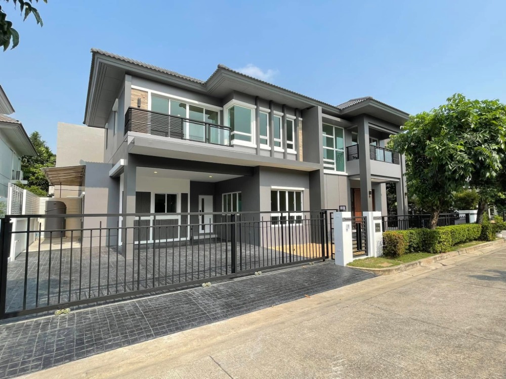 For SaleHouseRama5, Ratchapruek, Bangkruai : For sale: Luxury detached house! Bangkok Boulevard Sathorn-Pinklao