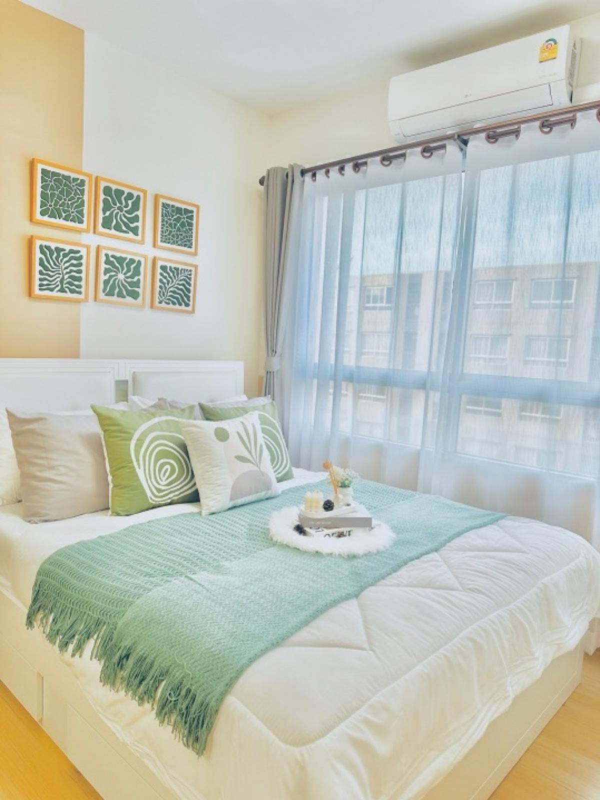 For SaleCondoRattanathibet, Sanambinna : ✅Selling condo Plum Condo Samakkhi - size 26.39 sq m. - 7th floor, Building D - Studio room, 1 bathroom ✅Price 1,400,000 baht 🔔Hurry and book now.