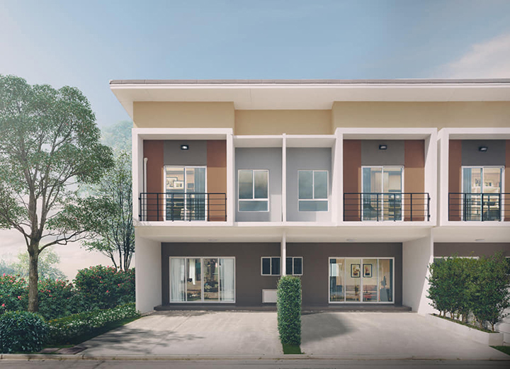 For SaleNonthaburi, Bang Yai, Bangbuathong : New townhomes open, final phase ready for transfer