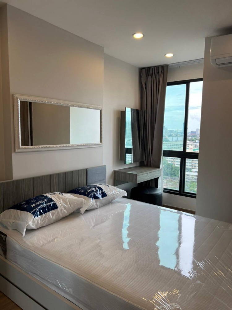 For RentCondoThaphra, Talat Phlu, Wutthakat : For rent, very cheap, Ideo Sathorn Tha Phra (Ideo sathorn thapra), next to BTS Pho Nimit, 300 meters, fully furnished + washing machine, 31 sq m.