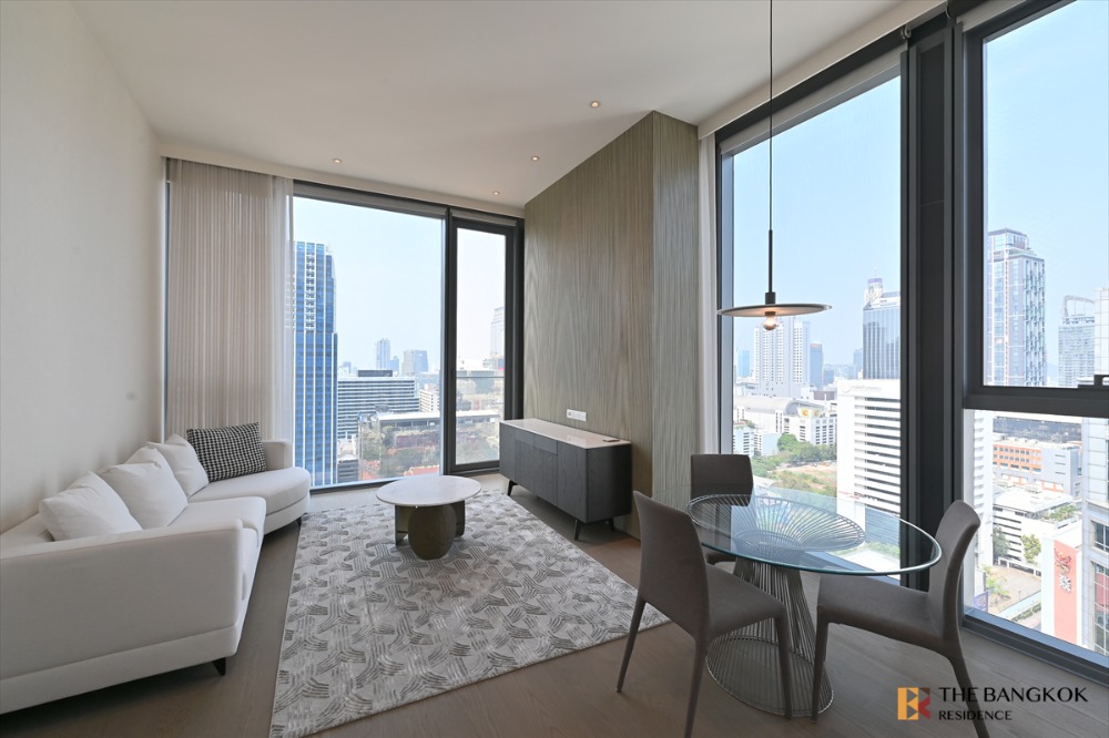 For RentCondoWitthayu, Chidlom, Langsuan, Ploenchit : 🏙️ Ultra-Luxury 1-Bedroom Residence at Scope Langsuan | High-Floor Unit