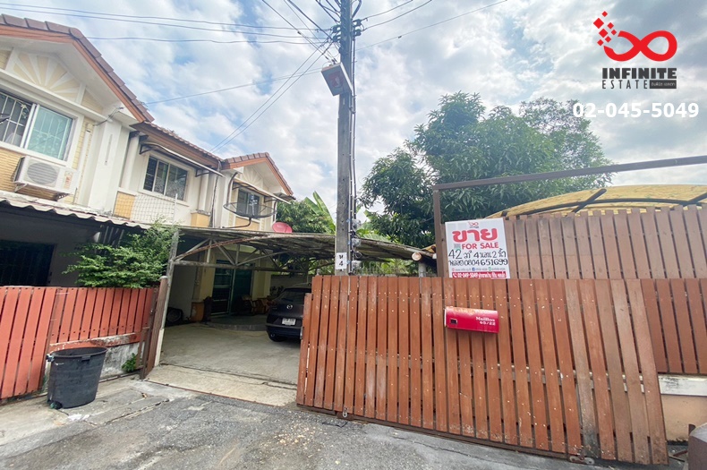 For SaleTownhouseVipawadee, Don Mueang, Lak Si : Townhouse for sale, 2 floors, 41.9 square wah, Pruksa Ville 3, Songprapa, Songprapa Road