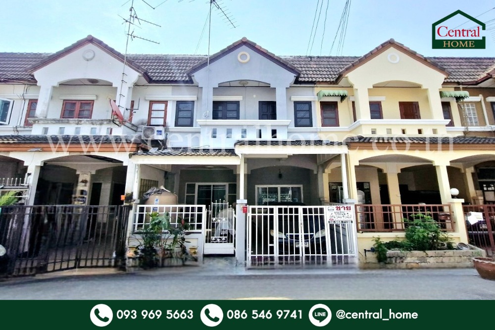 For SaleTownhousePathum Thani,Rangsit, Thammasat : Townhouse, Fah Village, Rangsit, Khlong 4, ready to move in