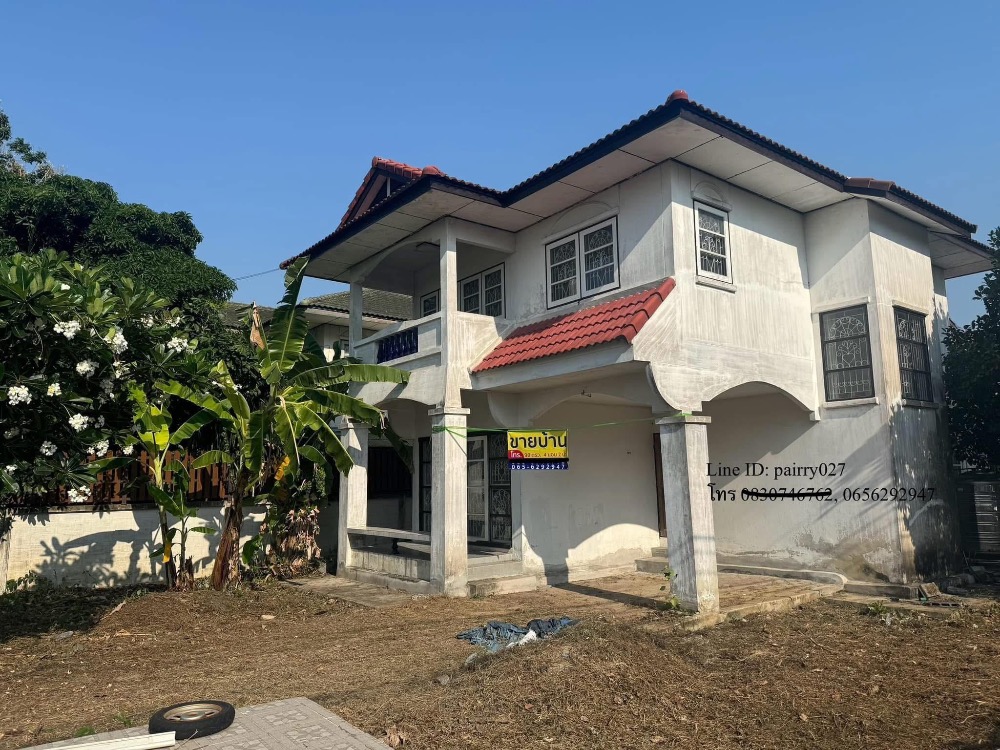 For SaleHouseBang kae, Phetkasem : Single house for sale, area 98 square wah, wide area