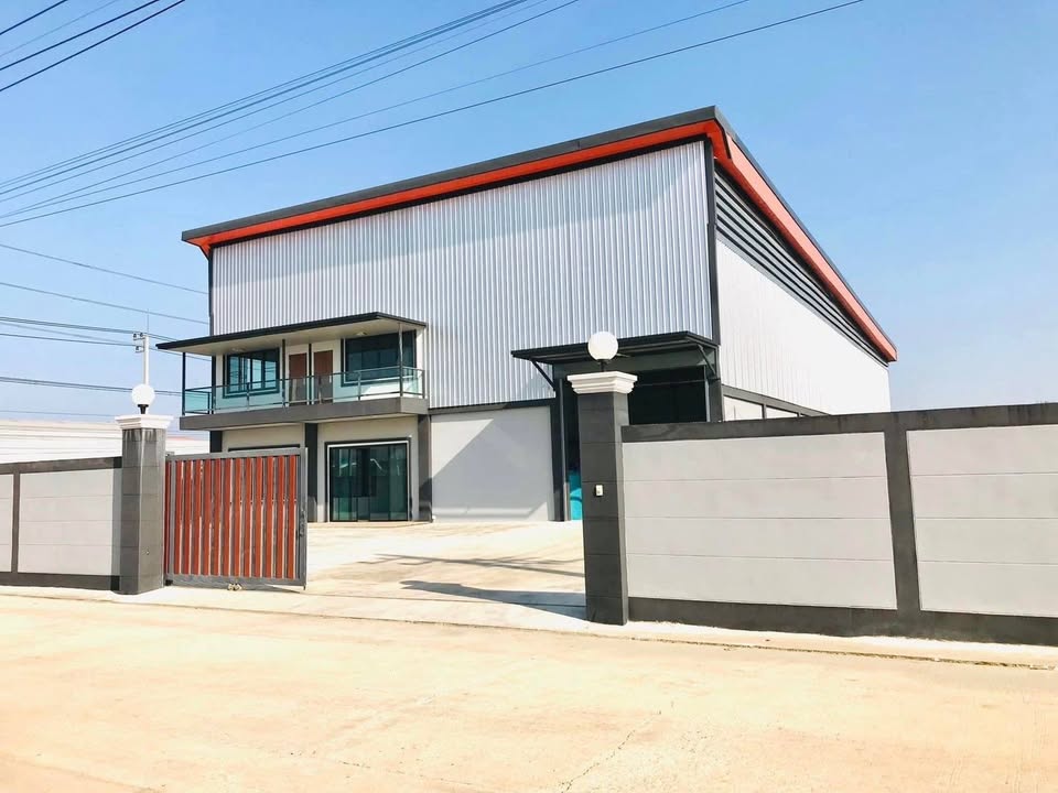 For SaleFactoryNonthaburi, Bang Yai, Bangbuathong : 200 square wah of empty land filled in, suitable for building a warehouse, factory, office, starting at only 2.6 million baht.