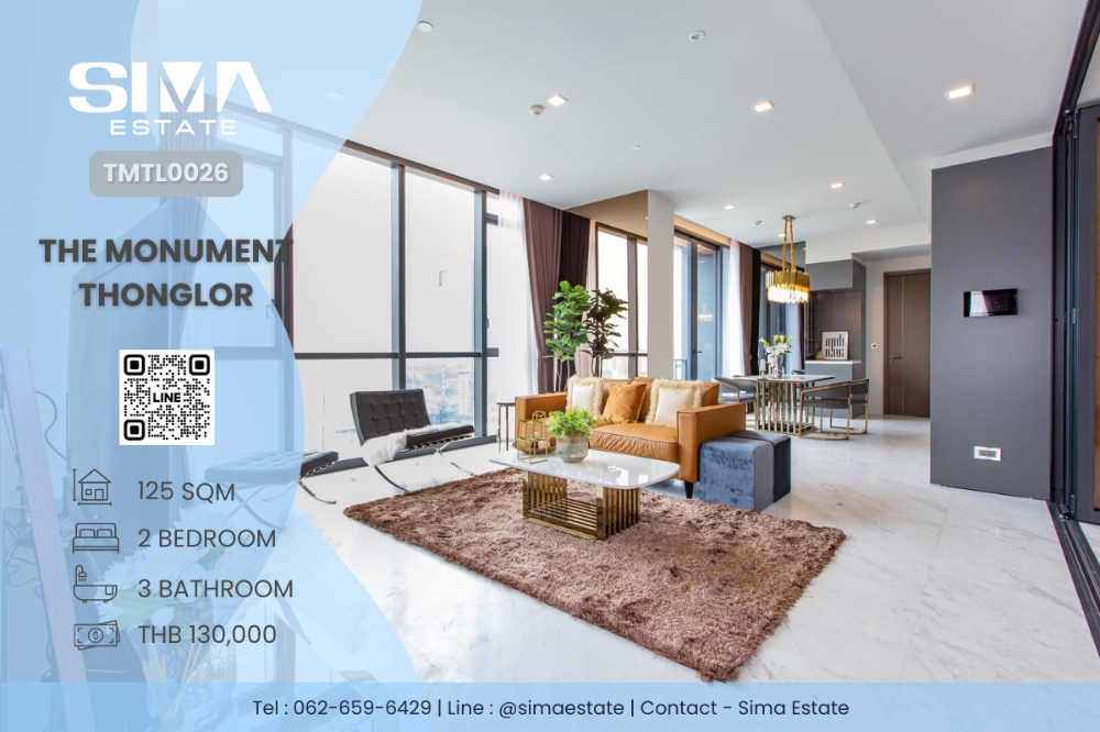 For RentCondoSukhumvit, Asoke, Thonglor : For rent ☁️The Monument Thonglor☁️Beautiful room with private elevator, very private☀️