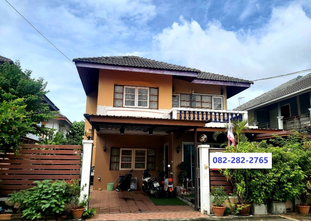 For SaleHouseSamut Prakan,Samrong : 50.1 sq m, 3 bedrooms, 2 bathrooms, 2-storey detached house, Thepha Niwet, Theparak 104