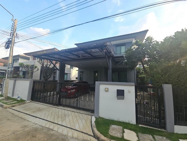 For RentHouseBangna, Bearing, Lasalle : svs281 For rent, single house, Burasiri Wongwaen-Onnuch, Soi Jemo, Kanchanaphisek 39