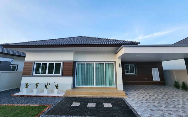 For SaleHouseHatyai Songkhla : Now Booking: New Single Villa 3 Styles in Hat Yai, from 2.99M THB