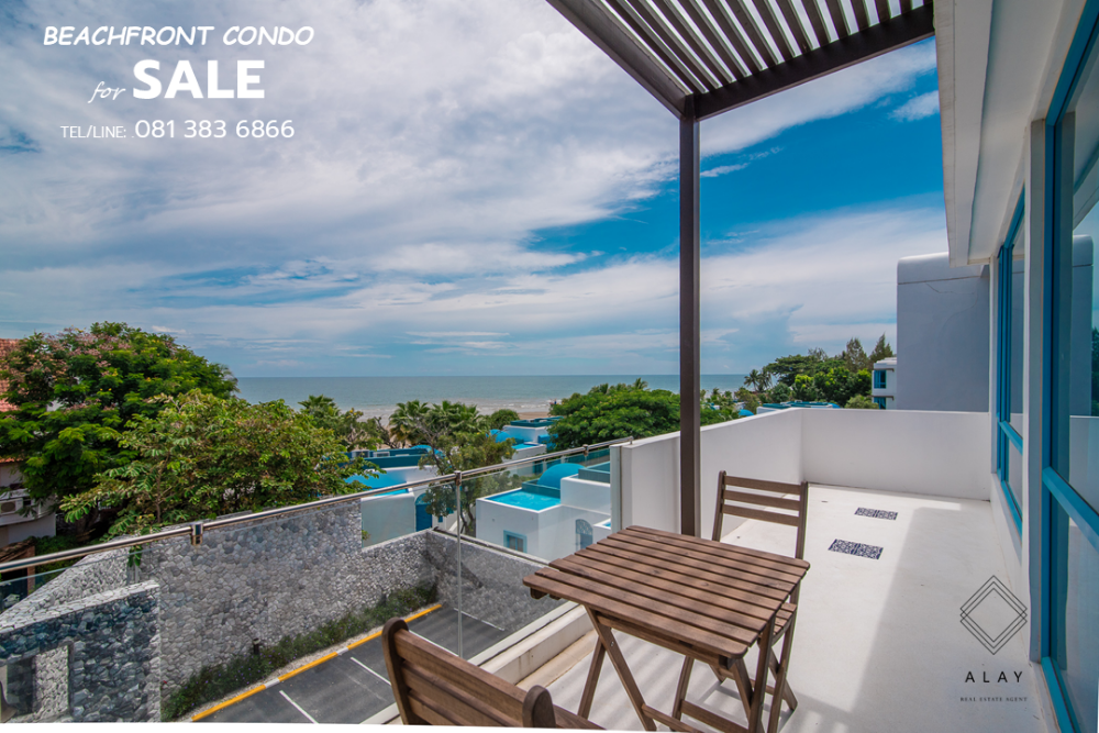 For SaleCondoHuahin, Prachuap Khiri Khan, Pran Buri : **For sale: 2 bedroom sea view condo in Hua Hin** 🌅 **Good location, special sea view** 🌅