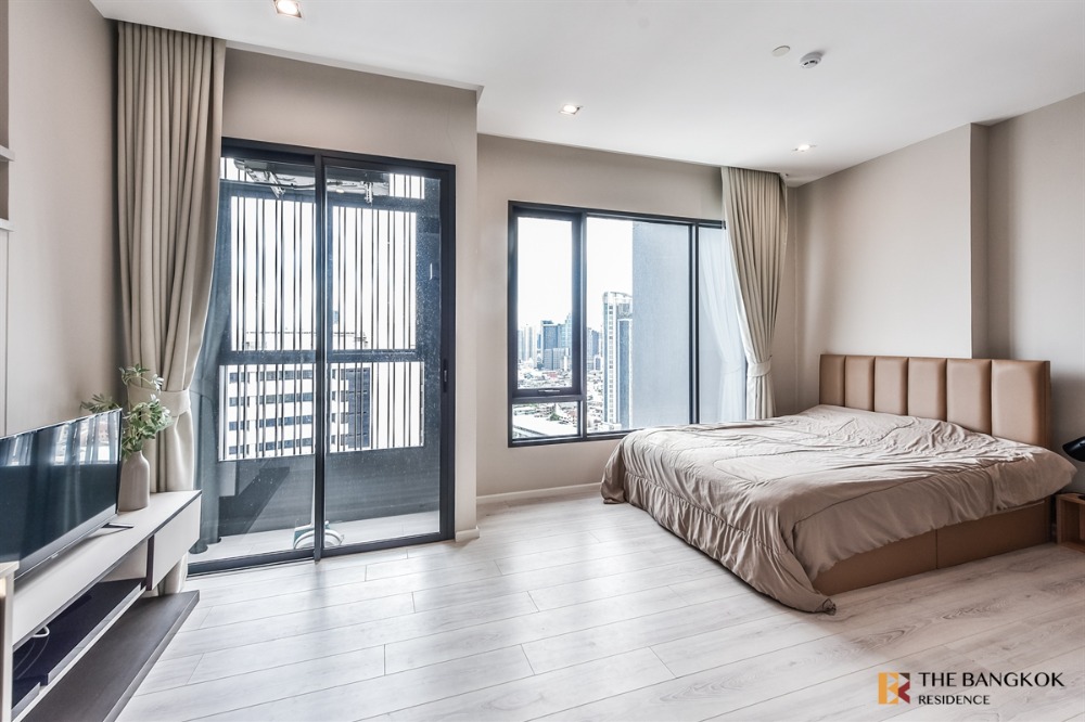 ให้เช่าคอนโด : ให้เช่าด่วนตึกใหม่ห้องสวยมาก The Room Phayathai 1B1B 27sqm. 18K/Month เท่านั้น!!