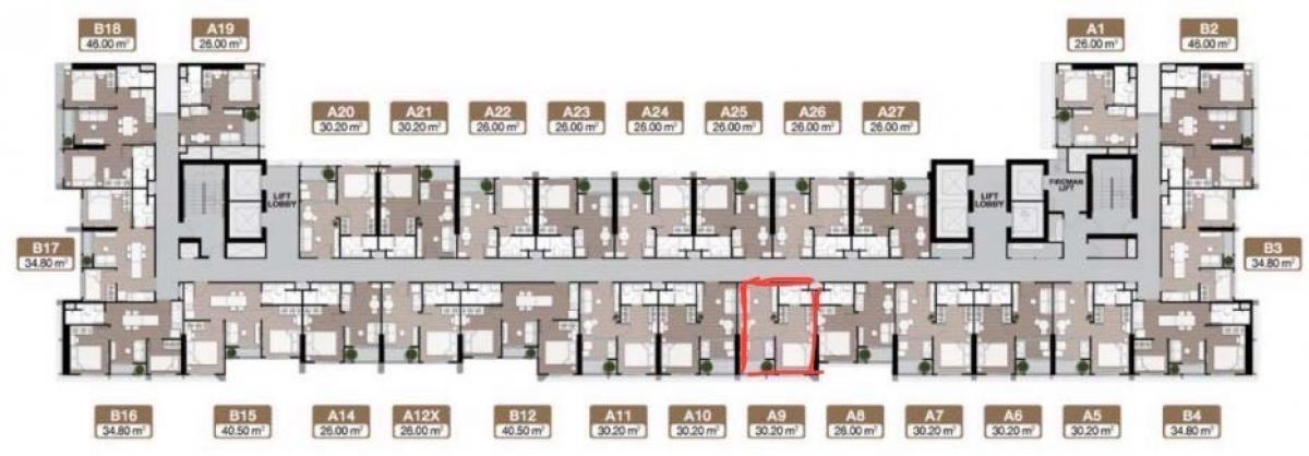 ขายดาวน์คอนโดพระราม 9 เพชรบุรีตัดใหม่ RCA : ขายดาวน์ Nue District R9 ขนาด 30.20 ตรม ตึก  N ทิศ ตอ สนใจติดต่อ 0993529495