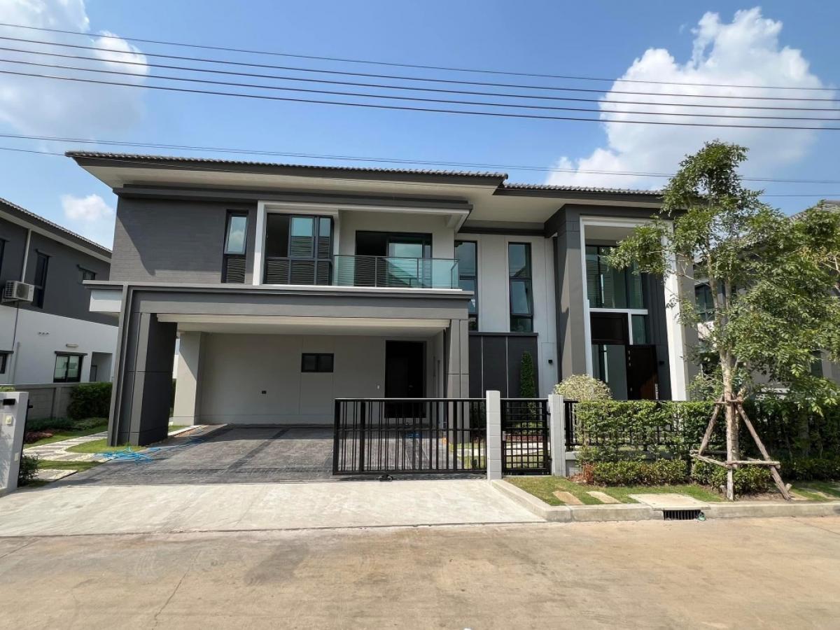 For RentHome OfficeNawamin, Ramindra : For rent Modern Home Office in The City Ramintra - Wongwaen project, Soi Thai Ramman, location Phraya Suren, Khlong Sam Wa, beautiful quality house, can register a company