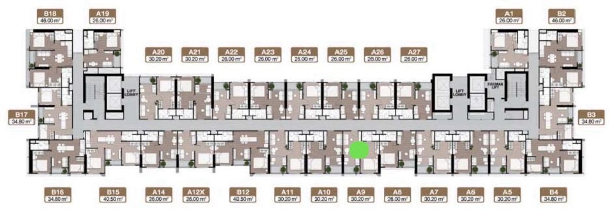 ขายดาวน์คอนโดพระราม 9 เพชรบุรีตัดใหม่ RCA : ขายดาวน์ Nue District R9 ขนาด 30.20 ตรม ตึก  N ทิศ ตอ สนใจติดต่อ 0993529495