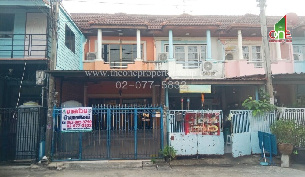 For SaleTownhouseRattanathibet, Sanambinna : 2-storey townhouse, Duliyanon house, Soi Sai Thong 30, Tiwanon Road, Tha Sai, Mueang Nonthaburi, Nonthaburi Province