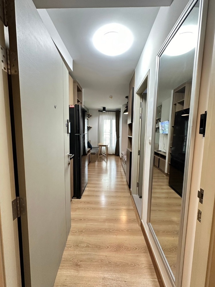 For RentCondoKasetsart, Ratchayothin : ✨💖 Beautiful room for rent, ready to move in on April 1, 2025 Condo ✧Chapter One The Campus Kaset✧ Price 10,000/month, including common fees ✨ Near Kasetsart University, BTS Sanamnikom ✨ Studio room, size 23 sq m., Building F, 7th floor, complete with fur