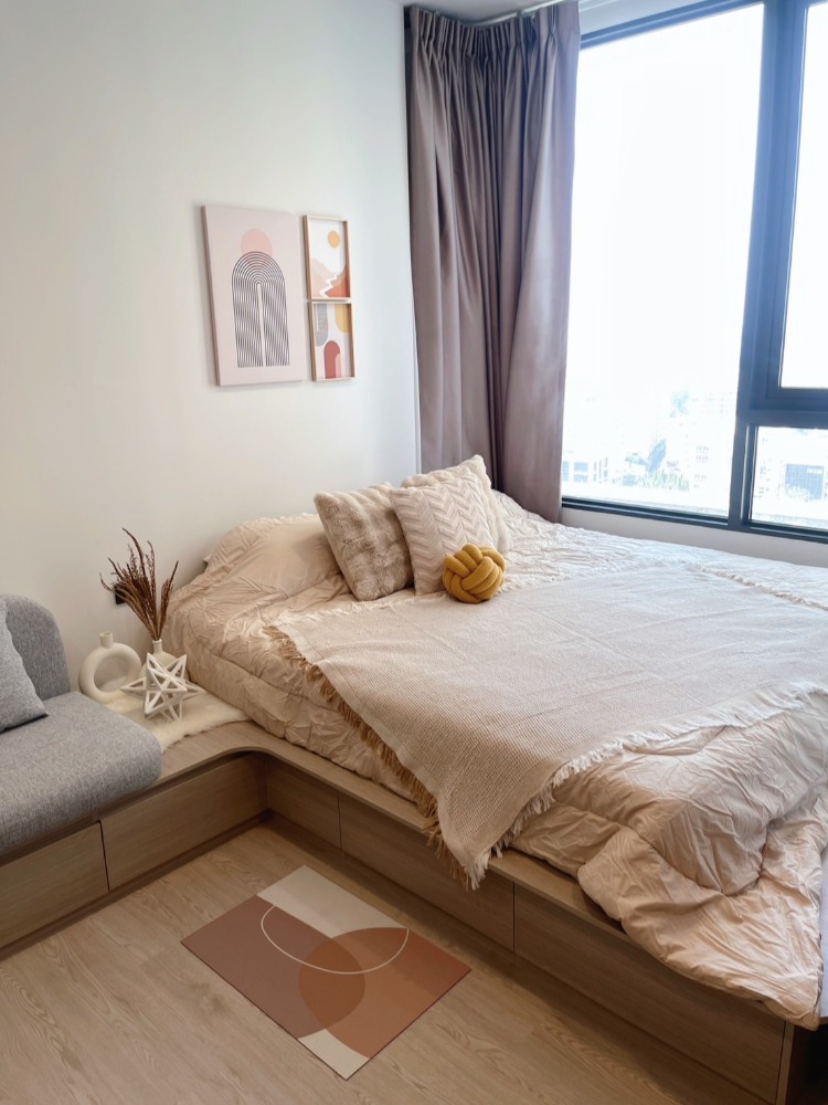 For RentCondoWongwianyai, Charoennakor : For rent: Studio, beautifully decorated, 27 square meters, ready to move in