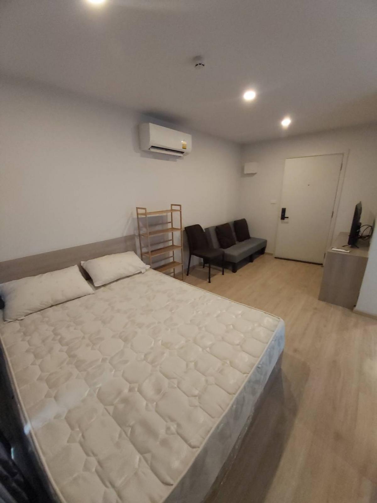 For SaleCondoKasetsart, Ratchayothin : 🔥Urgent sale 🔥Studio room, beautiful kitchen partition (available and ready to move in) Elio Del Moss near Kasetsart University + BTS, very good location