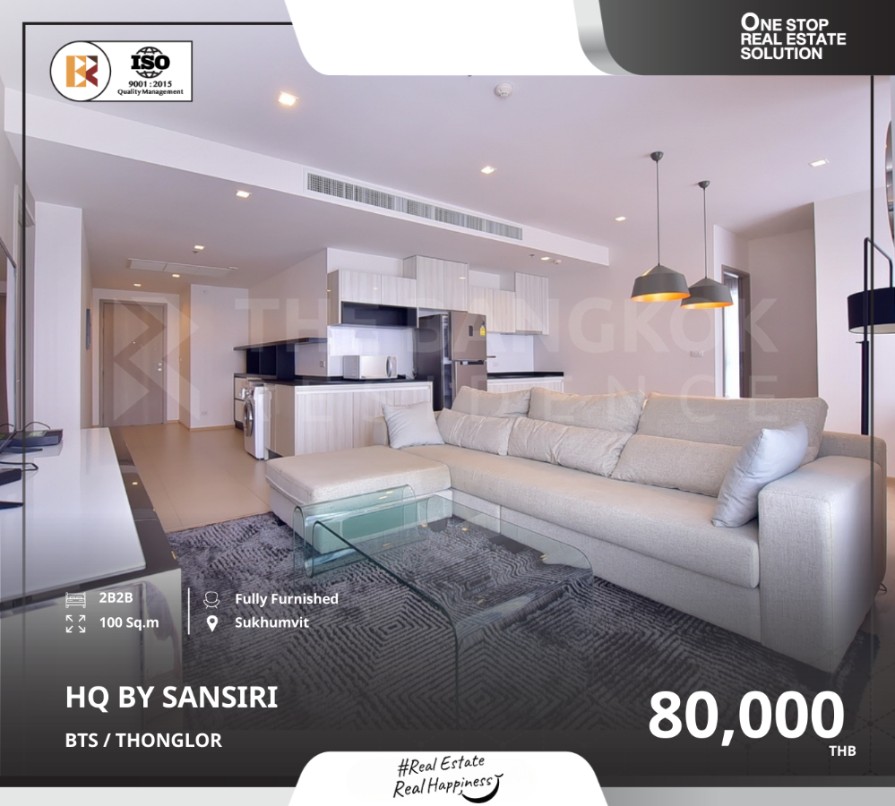 For RentCondoSukhumvit, Asoke, Thonglor : hq by sansiri, ready to move in, near bts thonglor