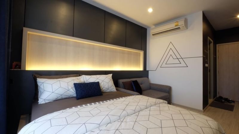 For SaleCondoBangna, Bearing, Lasalle : Condo for sale, Ideo Mobi Sukhumvit Eastgate, near BTS Bangna, 1 bedroom, beautiful room, fully furnished, ready to move in, best price