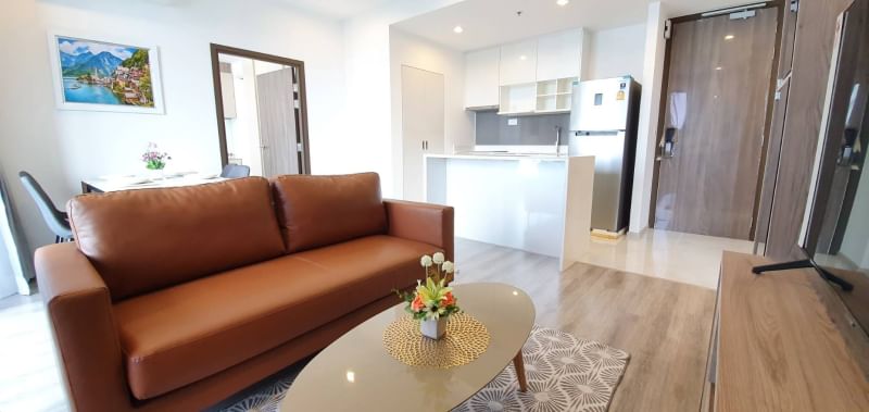 For SaleCondoOnnut, Udomsuk : Condo for sale, Ideo Mobi Sukhumvit 66, near BTS Udomsuk, corner room, 2 bedrooms