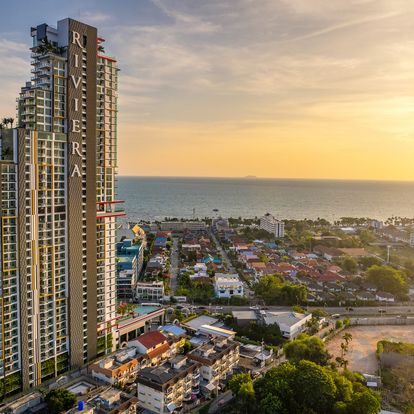 For SaleCondoPattaya, Bangsaen, Chonburi : Luxury condo the riviera ocena drive for sale 2 bedroom ready to move