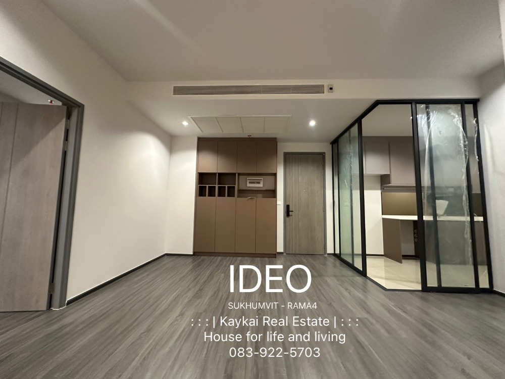 For SaleCondoOnnut, Udomsuk : Near One Bangkok, high floor 30+, great view, IDEO Sukhumvit Rama 4 Condo, size 2Bed, river view, city view, make an appointment to see the actual room every day.