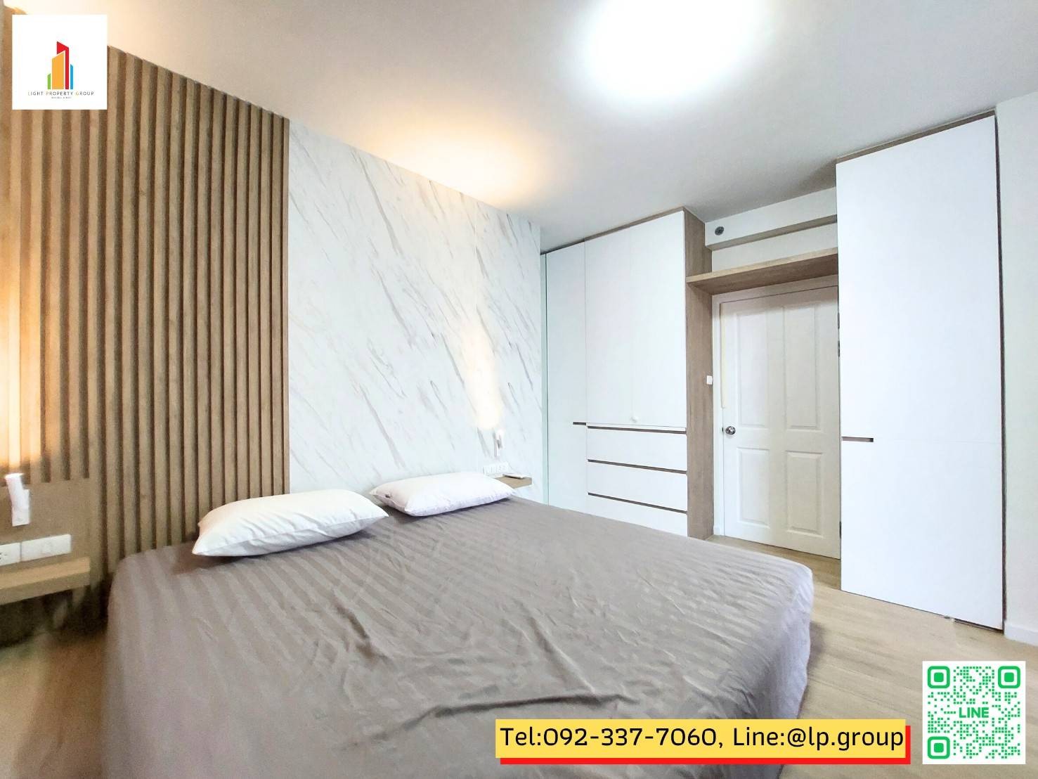 For RentCondoBang kae, Phetkasem : Condo for rent, 2 bedrooms, “Supalai Park Ratchaphruek - Phetkasem“, next to BTS Bang Wa and MRT Bang Wa, safe, convenient travel, fully furnished, ready to move in