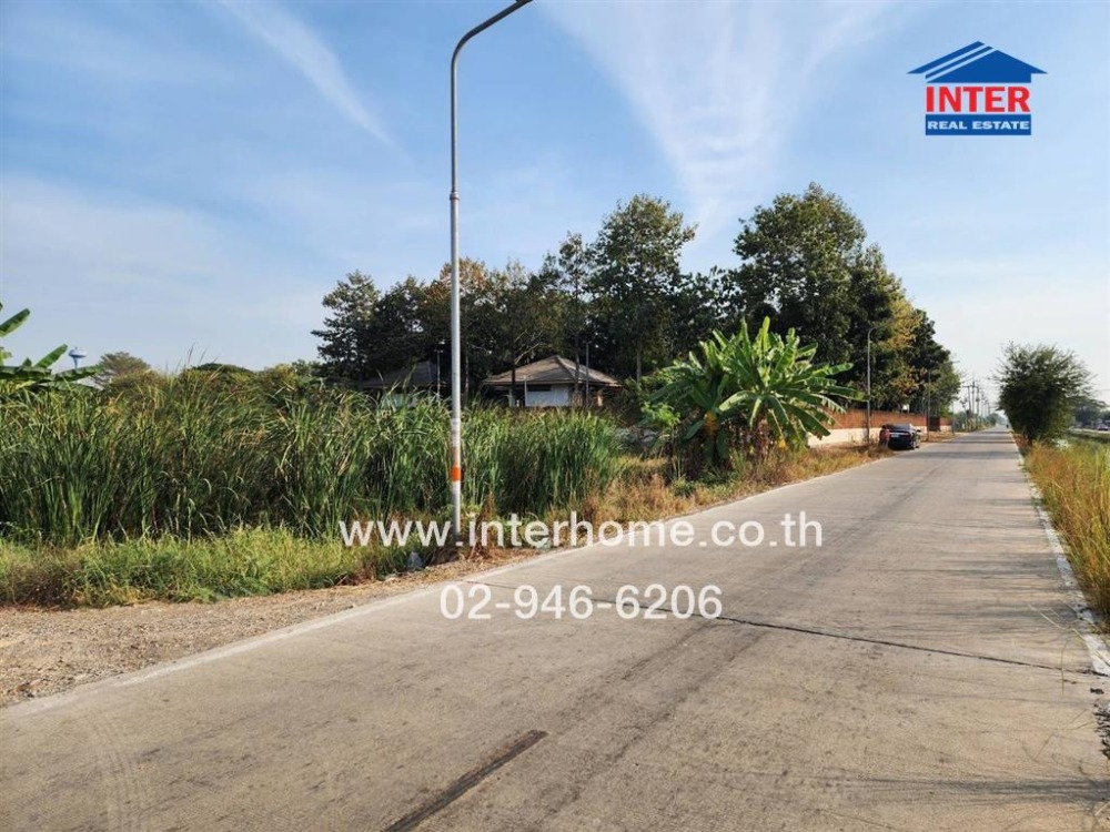 For SaleLandPathum Thani,Rangsit, Thammasat : Vacant land 15 rai 60.7 sq.w. Vacant land, Soi Khlong Sam, Soi 12/25, Khlong Luang Road, Khlong Sam Road, Khlong Luang, Pathum Thani