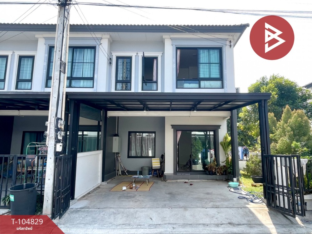 For SaleHouseChachoengsao : Townhouse for sale, Britannia Village, Bangna, Km. 42, Bang Pakong, Chachoengsao