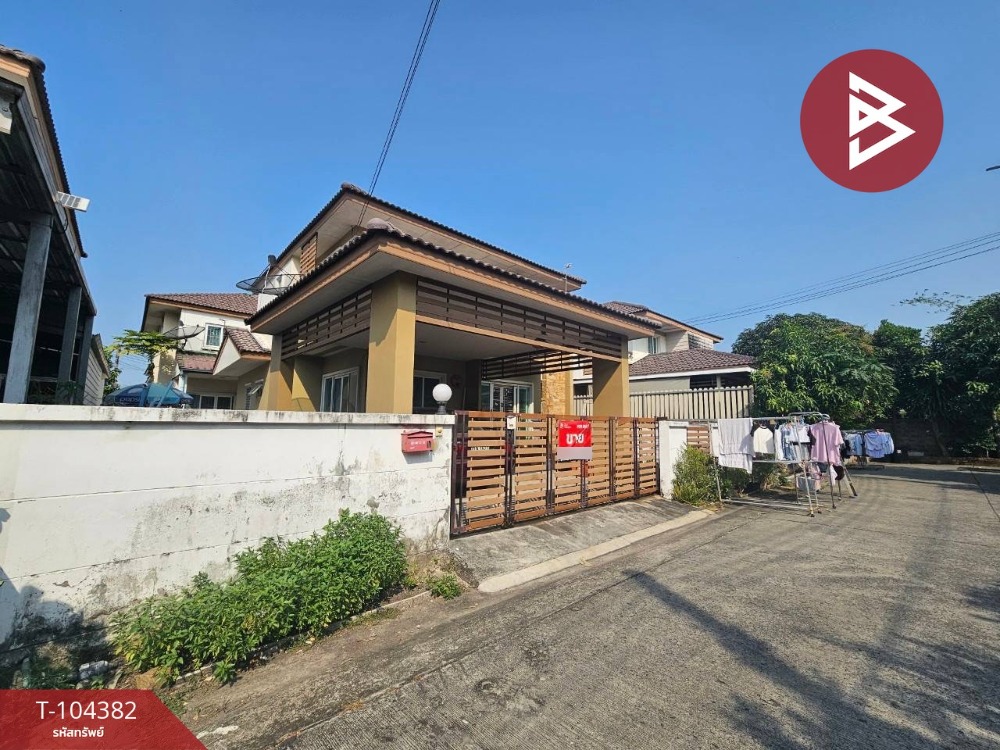 For SaleHousePathum Thani,Rangsit, Thammasat : Single house for sale, Porpiman Ville Village, Rangsit-Khlong 5, Thanyaburi, Pathum Thani