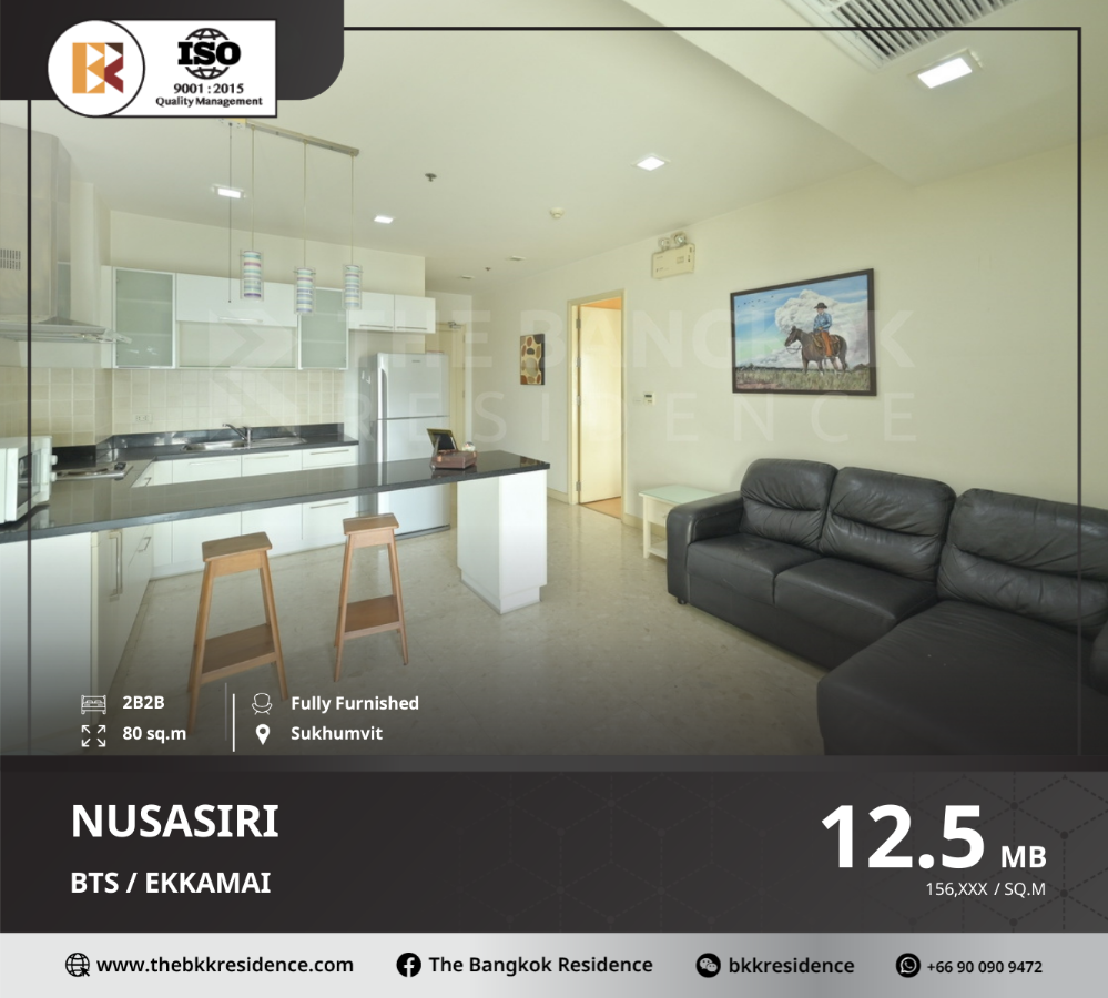 For SaleCondoSukhumvit, Asoke, Thonglor : Nusasiri Grand Condo - Prime Investment Location Near BTS Ekkamai