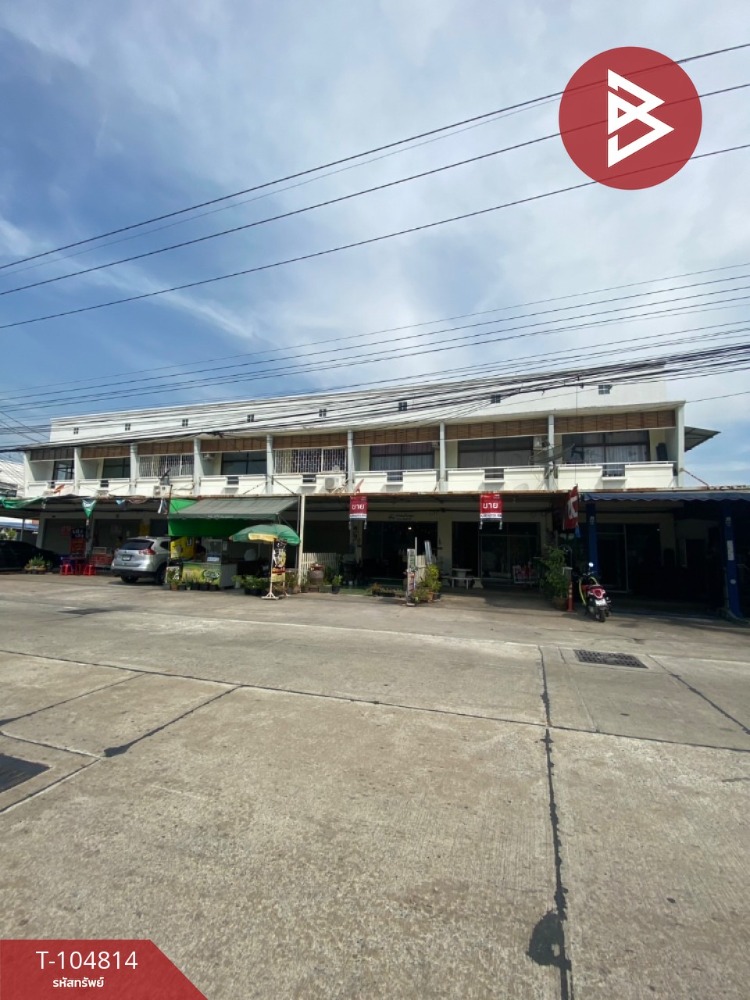 For SaleShophousePattaya, Bangsaen, Chonburi : 2 storey commercial building for sale, Nanda Village 2, Huai Kapi, Chon Buri