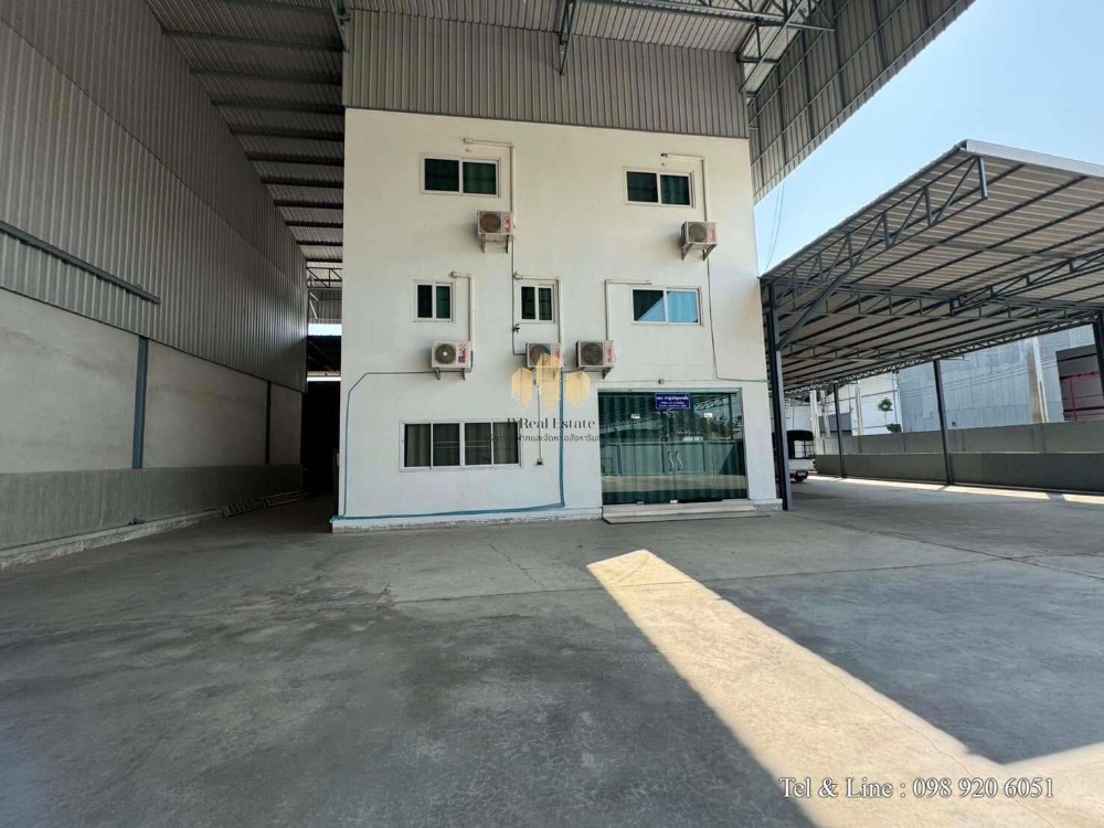 For RentFactorySamut Prakan,Samrong : For rent-selling warehouses/offices. There is a license. 4, Bang Phli Yai Subdistrict, Bang Phli District, Samut Prakan area 3,000 sq.m.