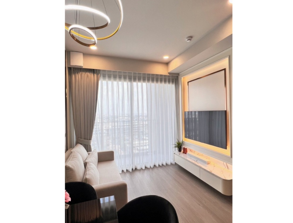 For RentCondoBangna, Bearing, Lasalle : Call : 094-564-8492 For Rent Condo Whizdom The Forestias (Destinia) beautiful room, high floor, fully furnished