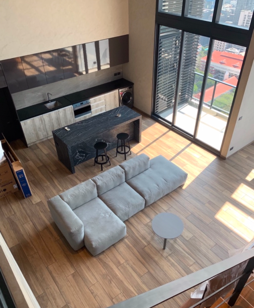 For SaleCondoSukhumvit, Asoke, Thonglor : 🔥 Dont miss it! The Lofts Asoke 2 Bedroom Duplex Type Ceiling Height 120 sq.m., very bang, selling only 33,000,000 baht. Contact 0968623850 🔥