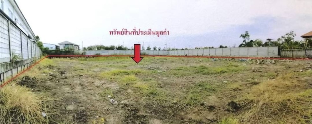 For SaleLandNonthaburi, Bang Yai, Bangbuathong : Sell-rent land Soi Rom Pho Thong community intersection, area of ​​2 rai, Bang Bua Thong District, Nonthaburi