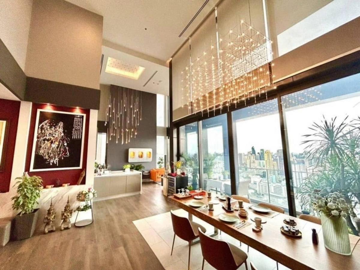 ขายคอนโดสุขุมวิท อโศก ทองหล่อ : BRAND NEW DUPLEX PENTHOUSE FOR  RENT @ SUKHUMVIT, ASOKE