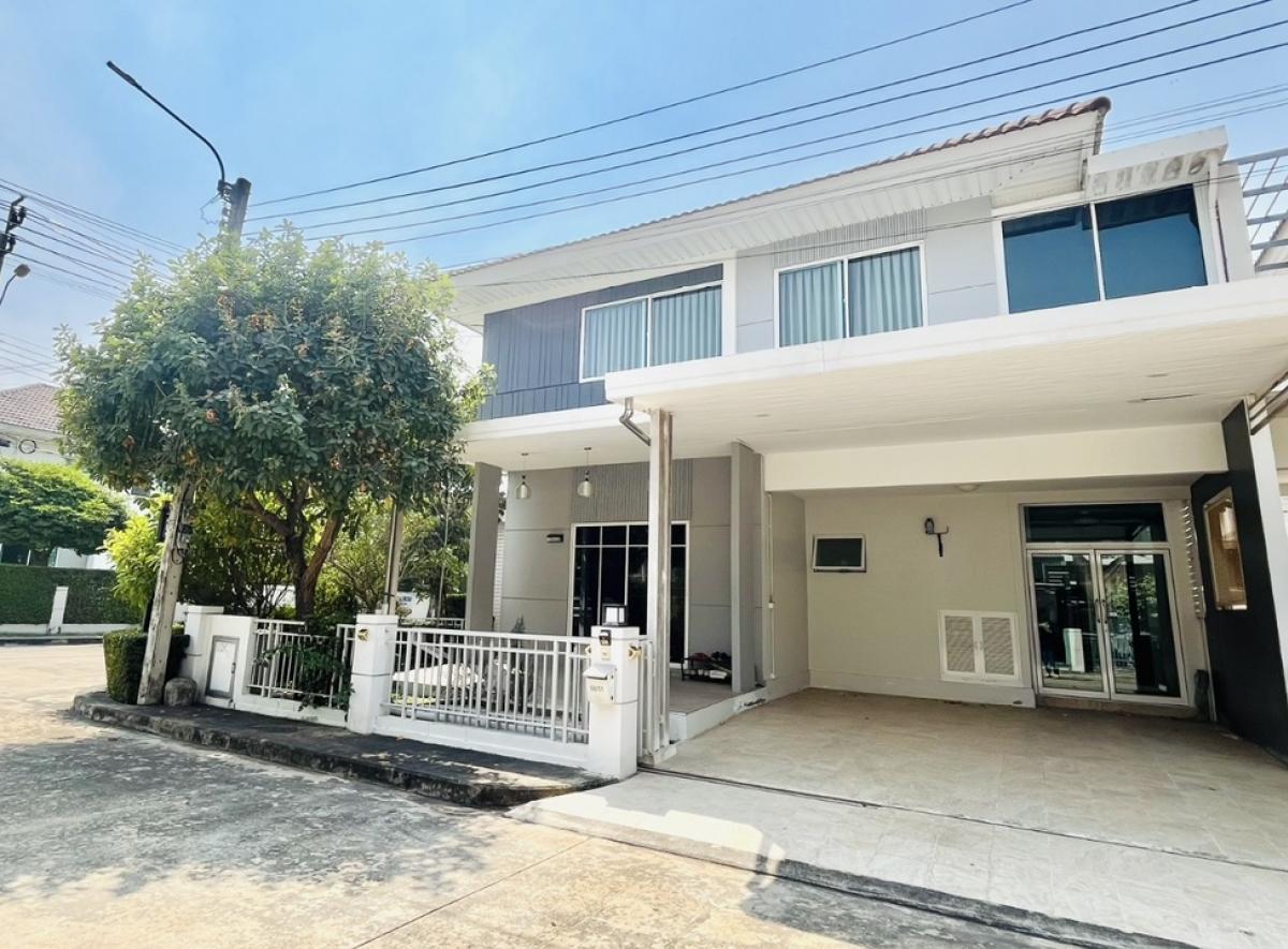 For SaleHouseNonthaburi, Bang Yai, Bangbuathong : Twin house for sale in the style of a detached house, back corner, a lot of houses, the largest house, ready to be Perfect Park Rattanathibet-Ratchapruek.