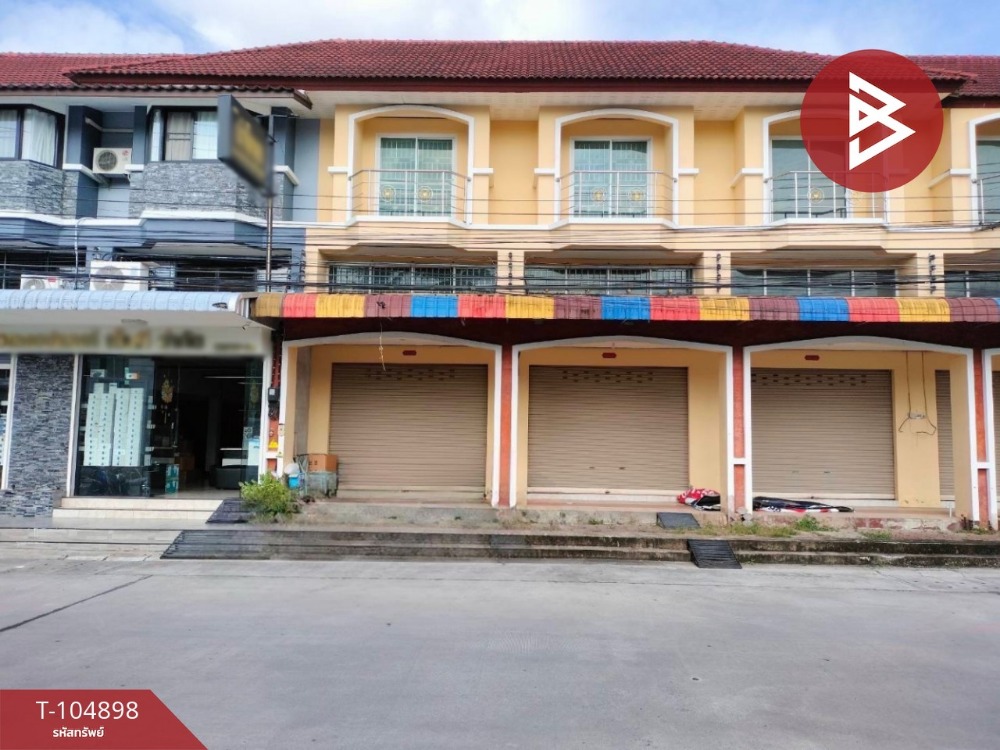 For SaleShophouseKoh Samui, Surat Thani : 2 -storey commercial building for sale, area 34 square meters, Wiang Sa Surat Thani, good location