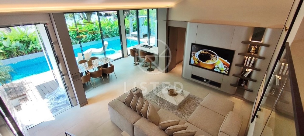 For SaleHousePattaya, Bangsaen, Chonburi : Luxury Modern Pool Villa 4 bedrooms for sale in Jomtien