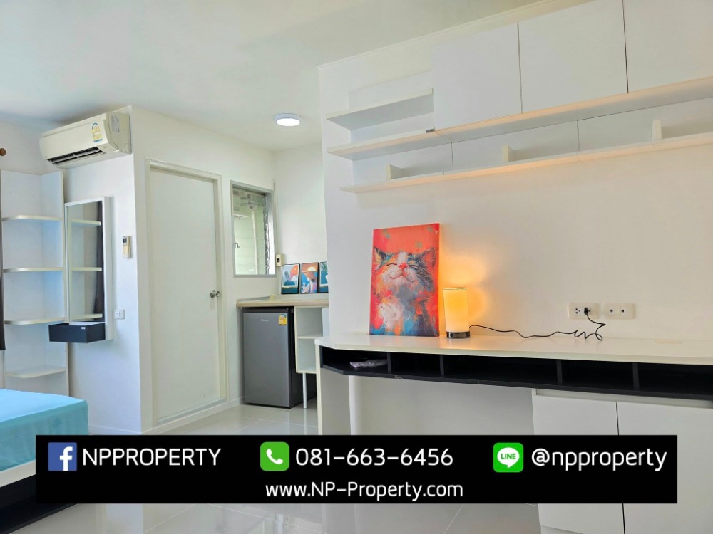 For SaleCondoPattaya, Bangsaen, Chonburi : Condo for sale, Lumpini, Chon Buri, beautiful room Buy, do not need to repair