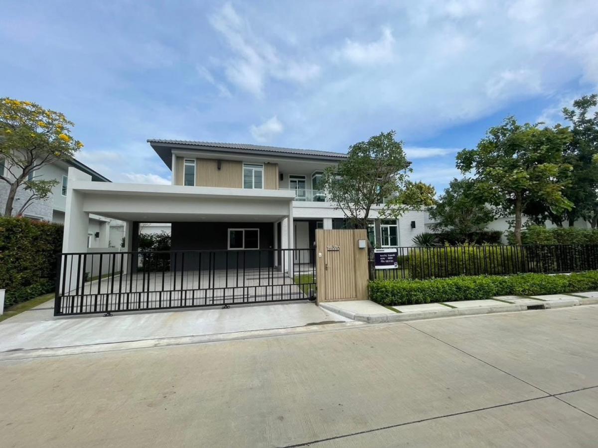 For RentHouseRama5, Ratchapruek, Bangkruai : 🏠 Rent a detached house, Manthana Westgate 🏠Mantana Westgate Project for Rent • Luxurious detached house in the city center