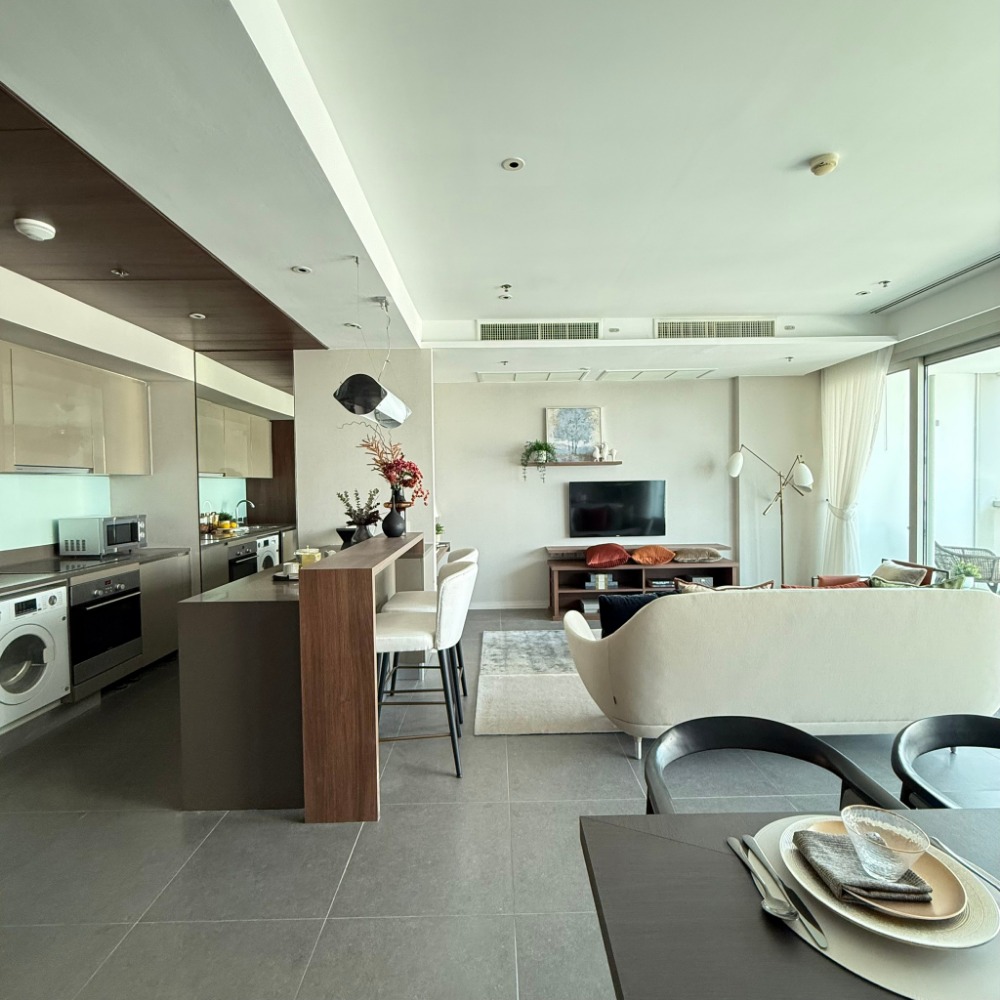 ให้เช่าคอนโดวงเวียนใหญ่ เจริญนคร : For Rent The river 3beds F/F River view   Ready to move in